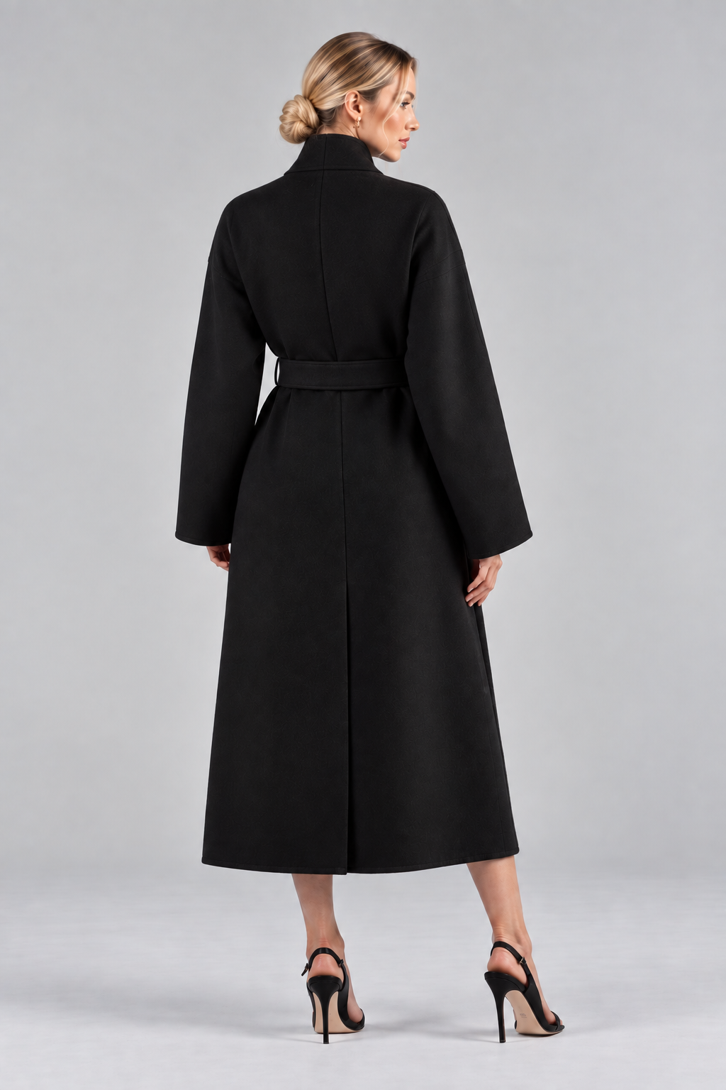 ABRIGO DE CASHMERE Y VISÓN