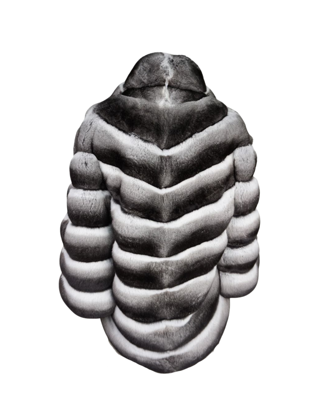 CHAQUETA CHINCHILLAS MAXI SOLAPAS