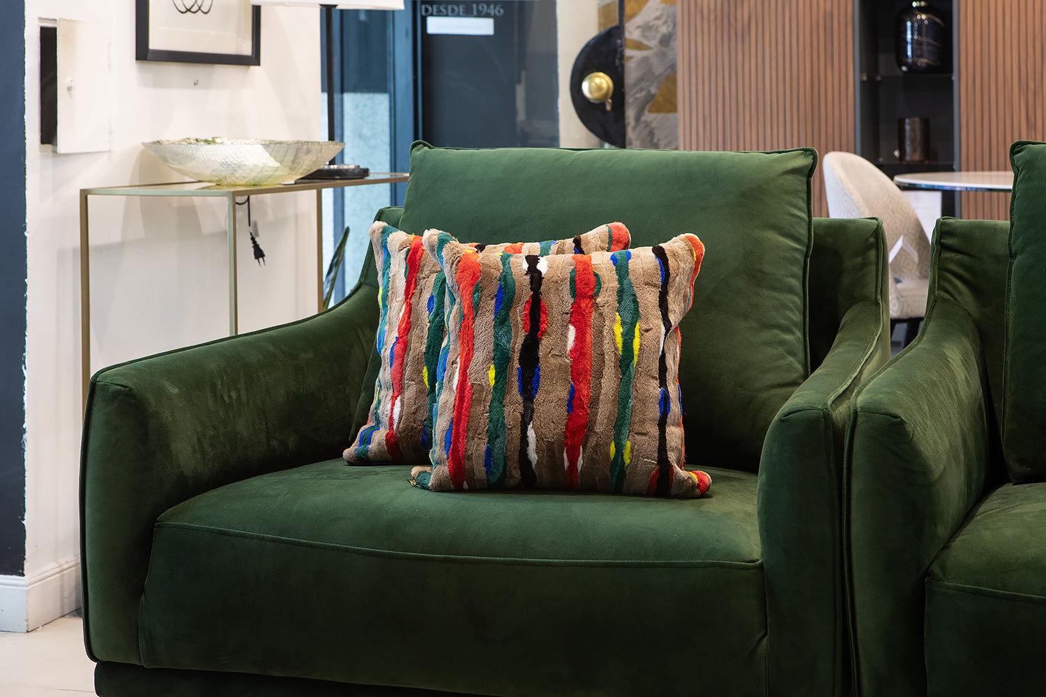 CONJUNTO COJINES VISÓN MULTICOLOR