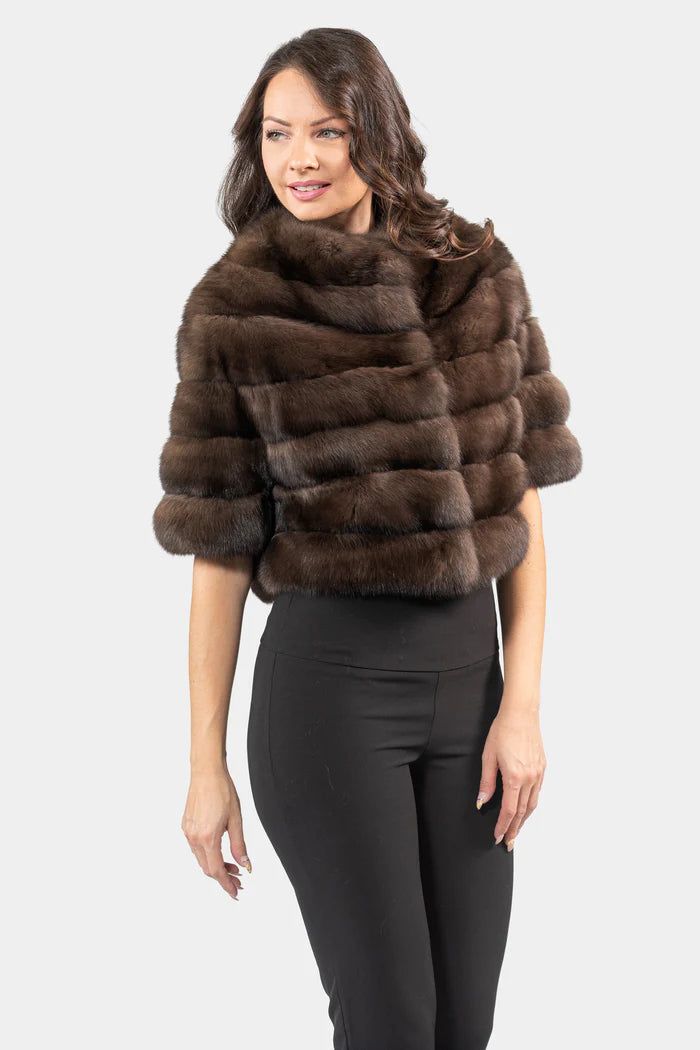 CHAQUETA MIDI MARTAS CIBELINAS