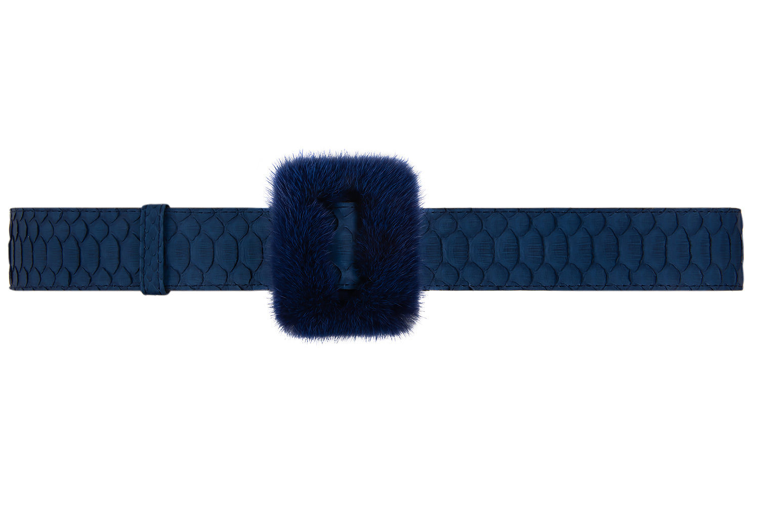 CINTURÓN HEBILLA AZUL - Tacchy Official Online Store