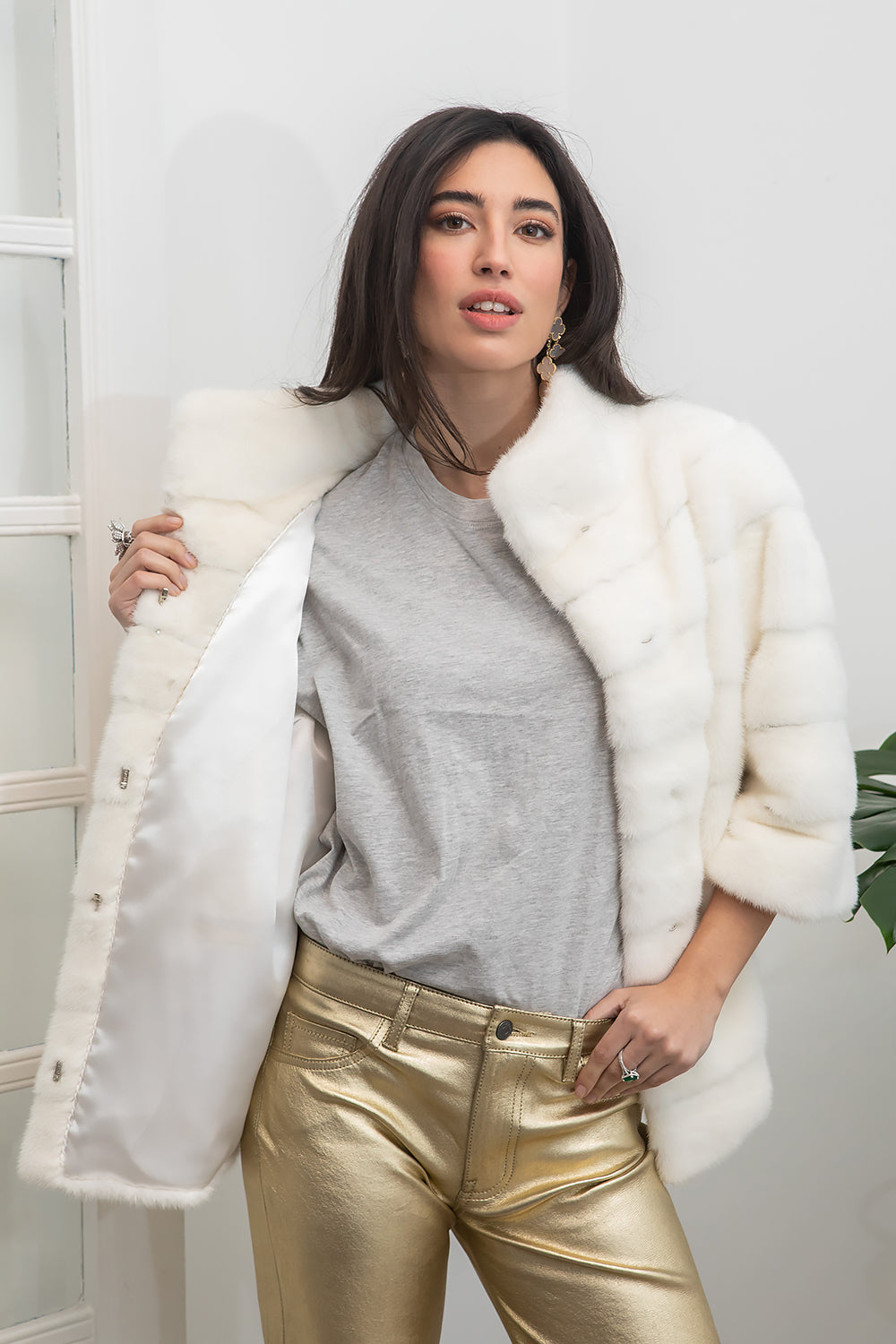 CHAQUETÓN BLANCO - Tacchy Official Online Store