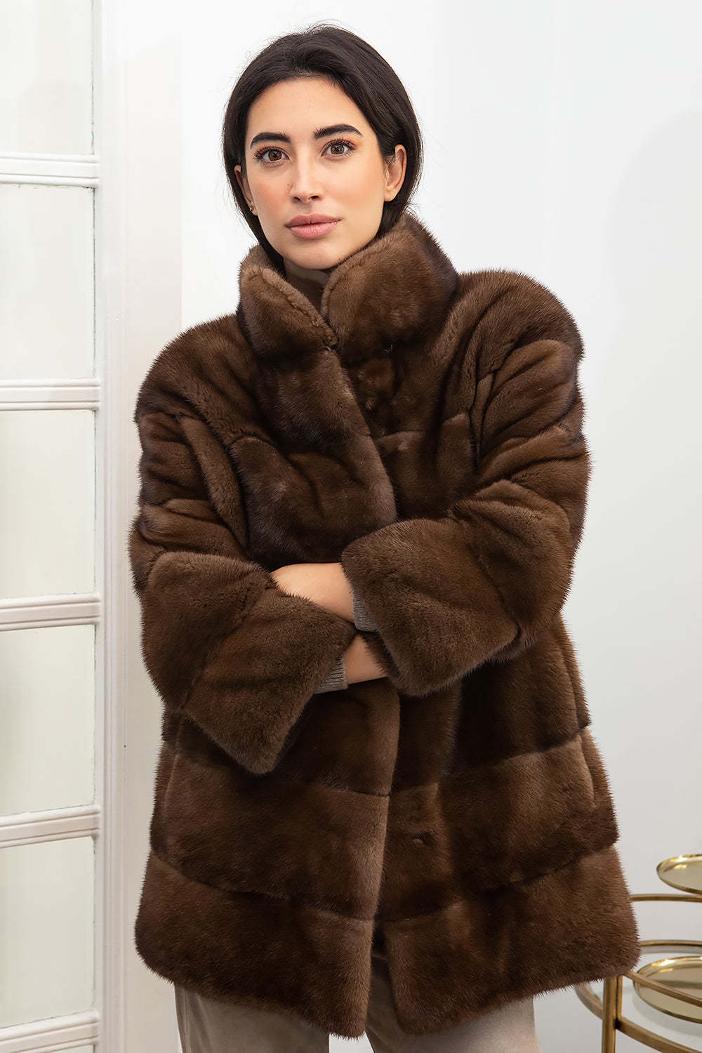 CHAQUETÓN MARRÓN - Tacchy Official Online Store