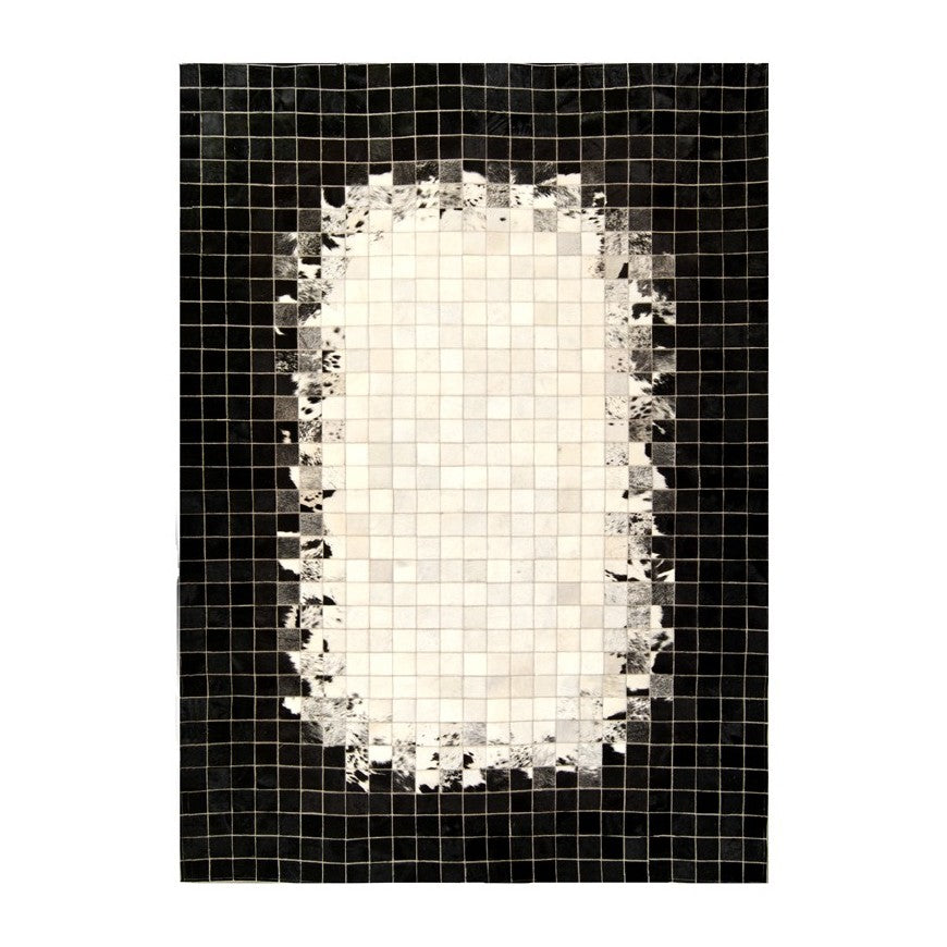 Alfombra Cuadros Negros