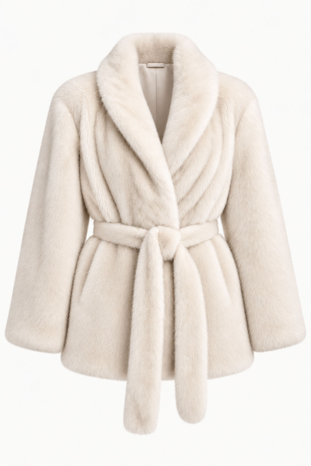 WHITE MINK JACKET
